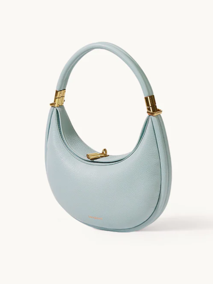 Solid Color Multiple Back Method Crescent Bag