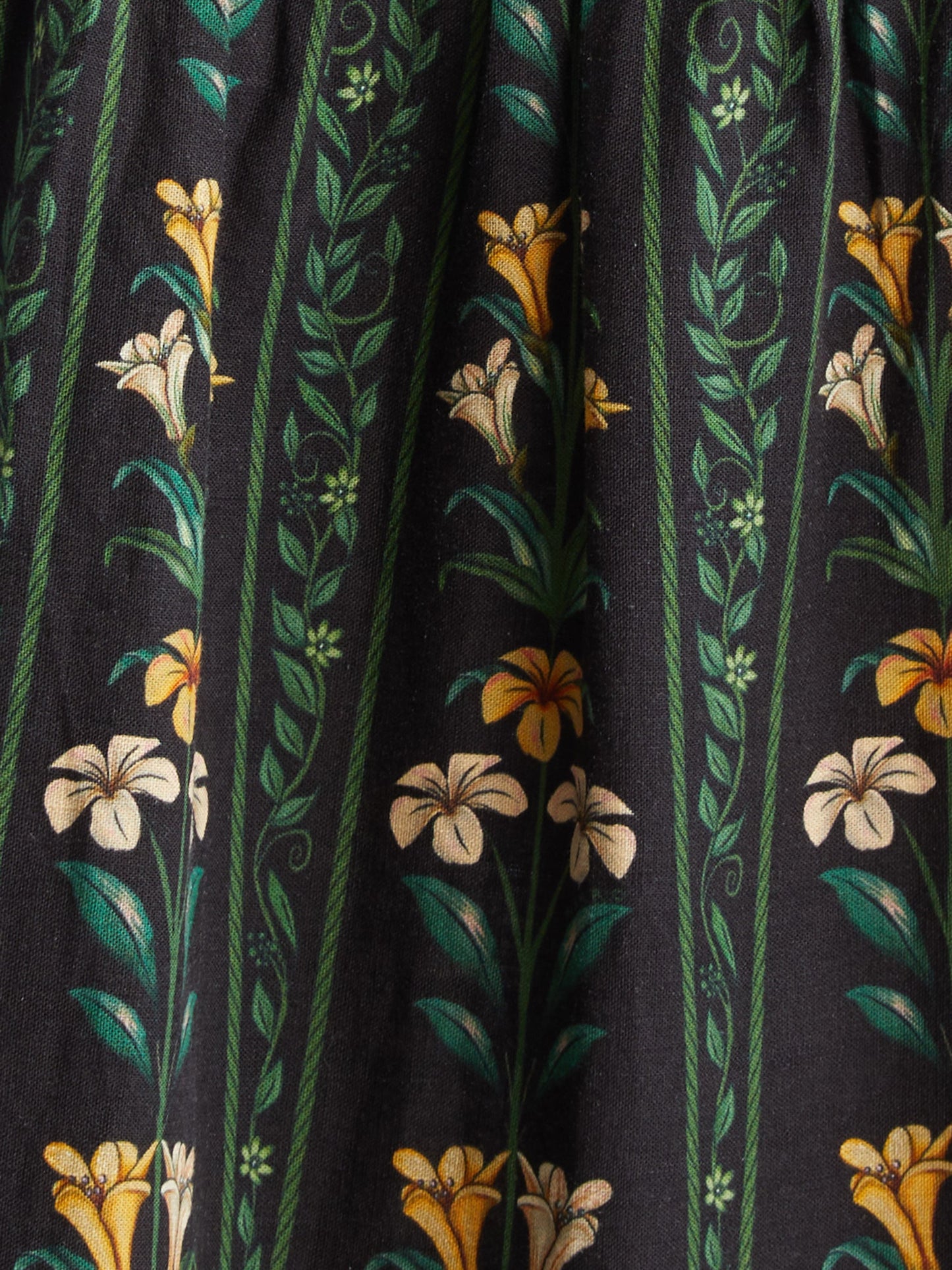 Flowers Arch Back Sleeveless Maxi Sundress