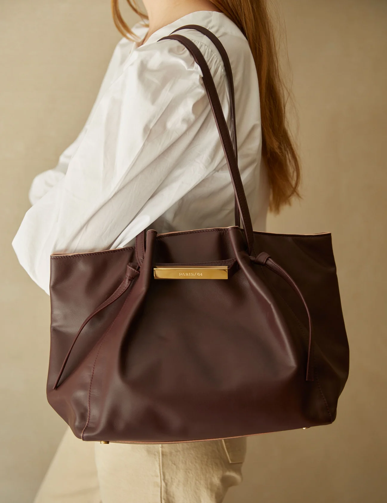 Spanish Leathers Brown Shopper Bag
