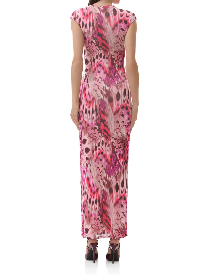 Berry Butterfly Dress