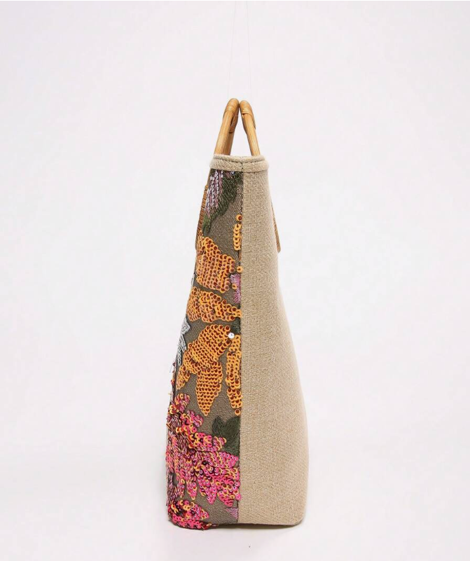 New Classic Sequined Large-Capacity Tote Bag