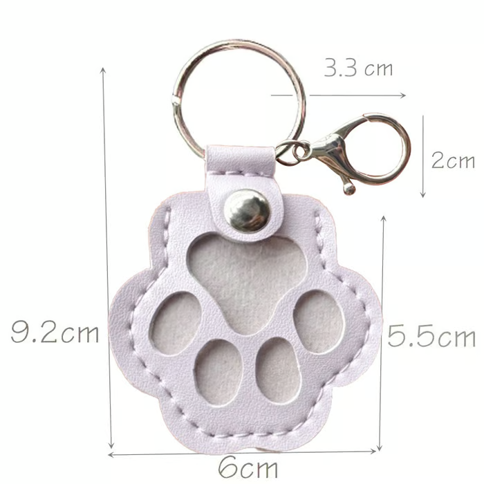 Keychain Made Of Leather To Remember Your Pet