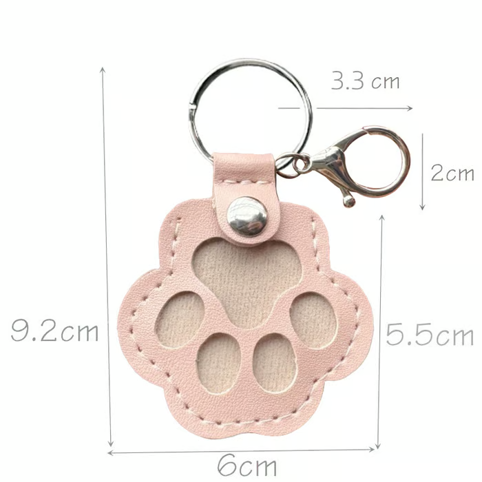Keychain Made Of Leather To Remember Your Pet