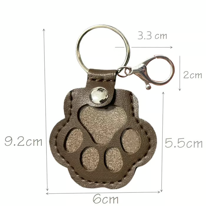 Keychain Made Of Leather To Remember Your Pet