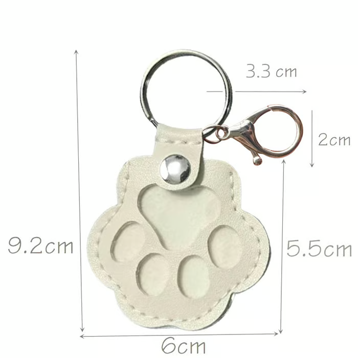 Keychain Made Of Leather To Remember Your Pet
