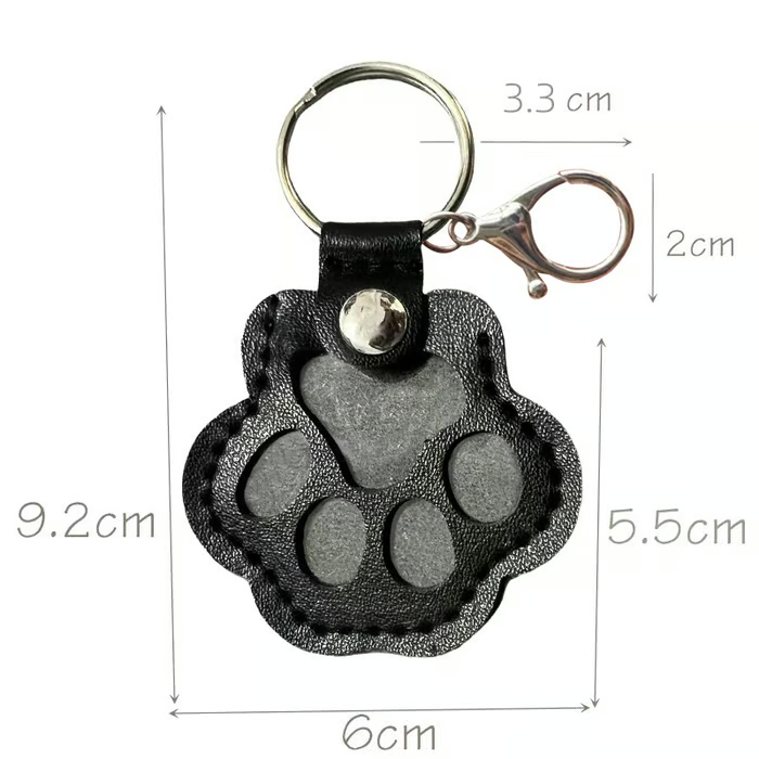 Keychain Made Of Leather To Remember Your Pet