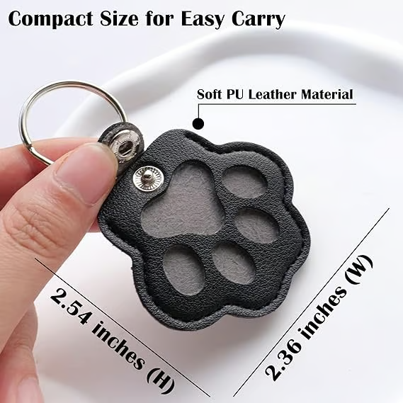Keychain Made Of Leather To Remember Your Pet