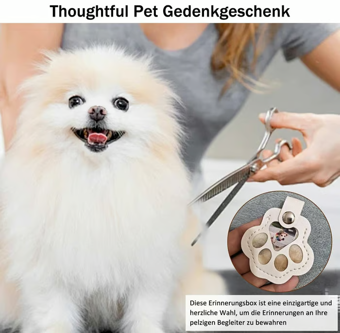 Keychain Made Of Leather To Remember Your Pet