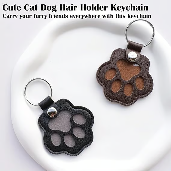 Keychain Made Of Leather To Remember Your Pet