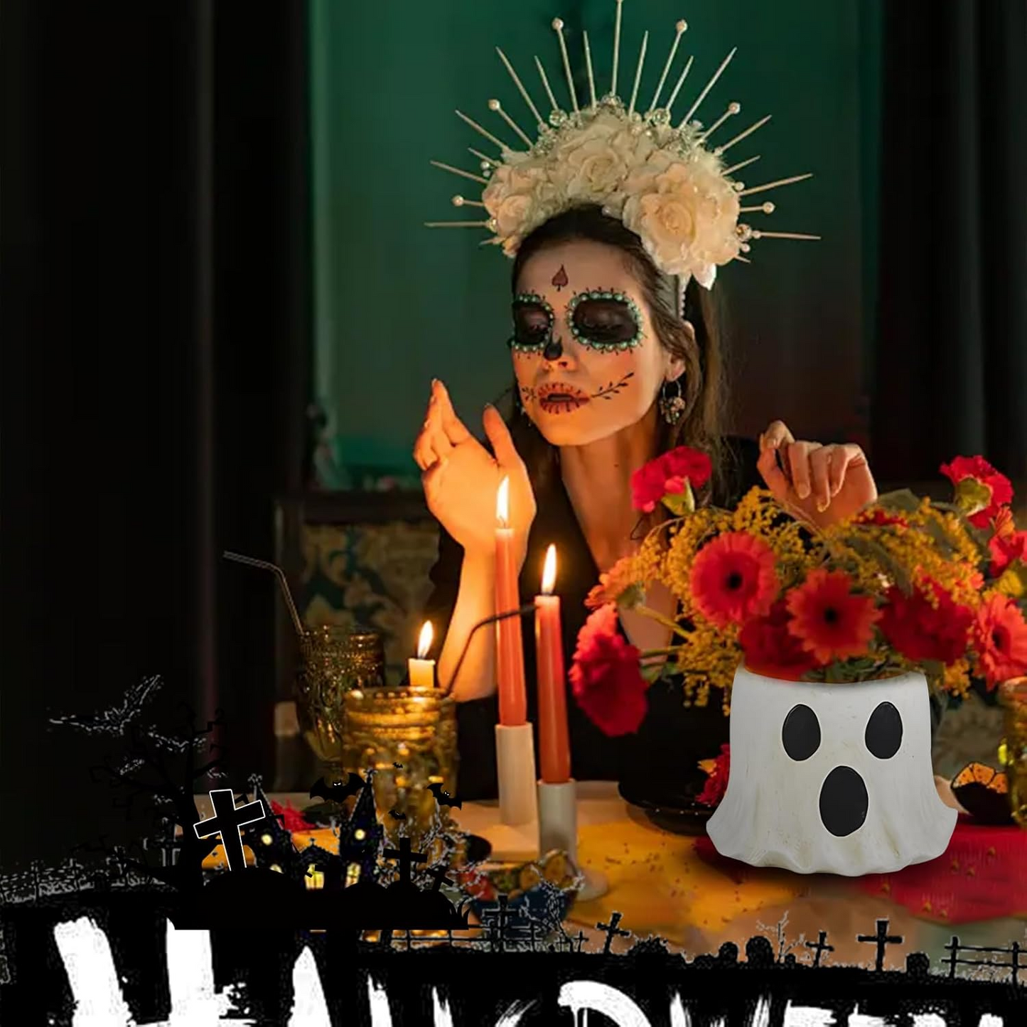 Cutest Halloween Candy Bowl Deco