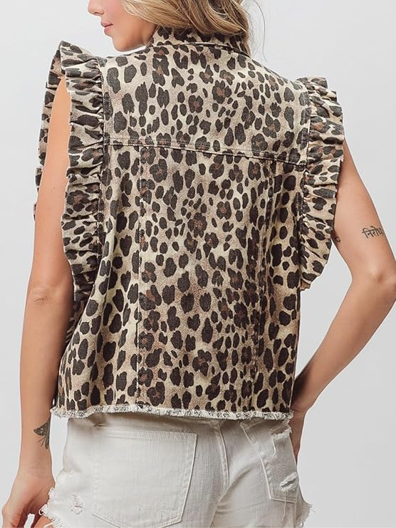 Turn Down Collar Waistcoat