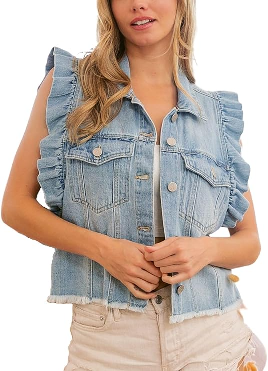 Turn Down Collar Waistcoat