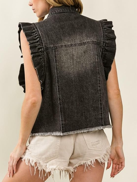 Turn Down Collar Waistcoat