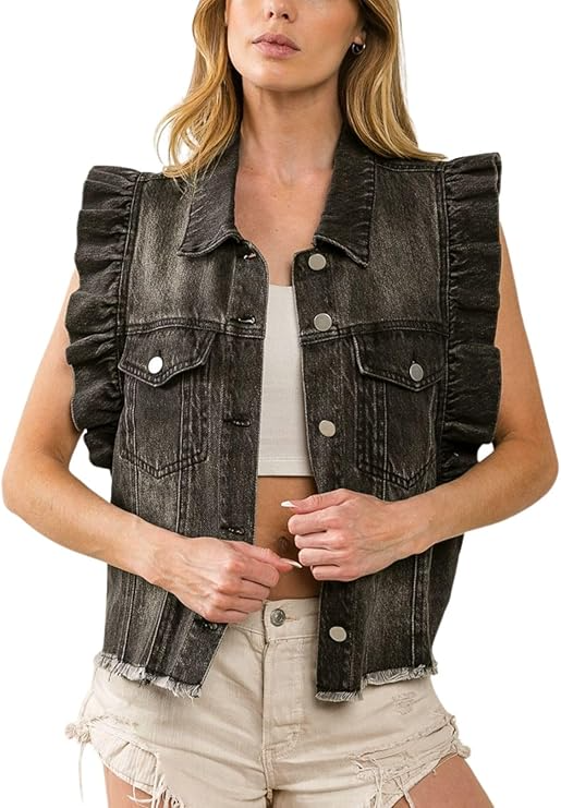 Turn Down Collar Waistcoat