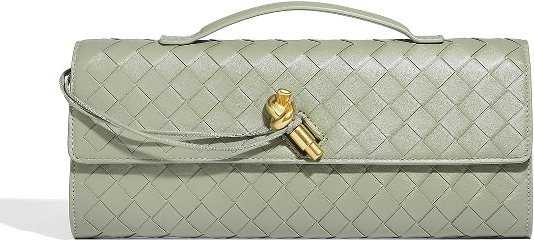Trendy Woven Evening Clutch Purses For Women Evening Bags