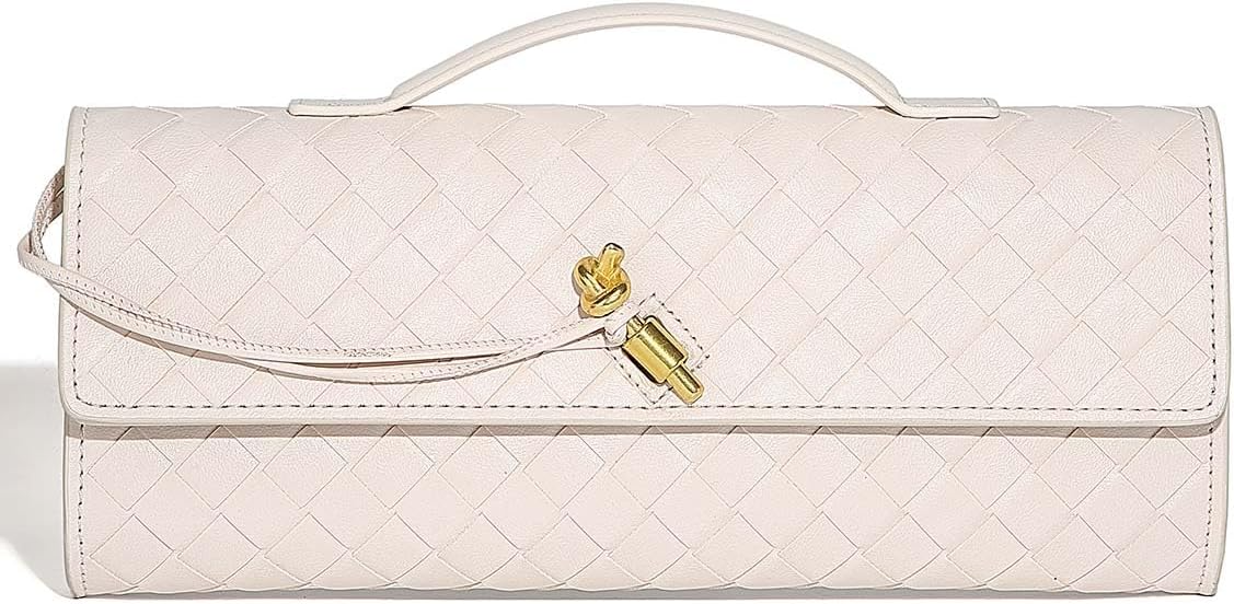 Trendy Woven Evening Clutch Purses For Women Evening Bags