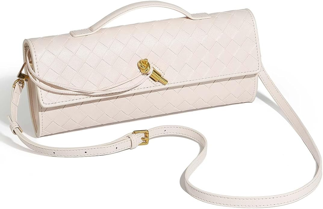 Trendy Woven Evening Clutch Purses For Women Evening Bags