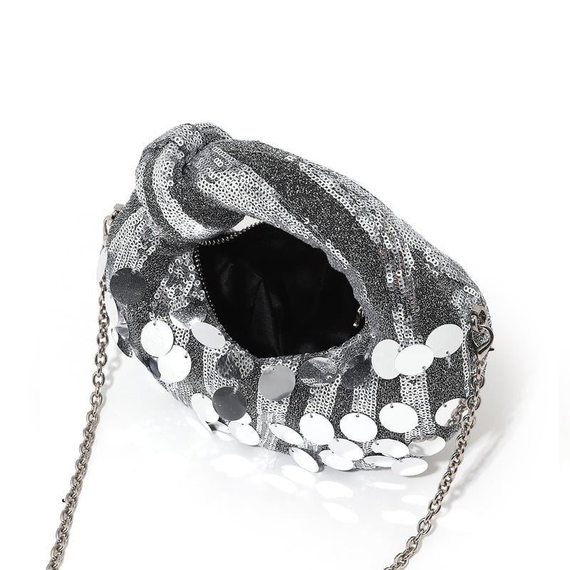 Sequin Dazzle All Night Clutch