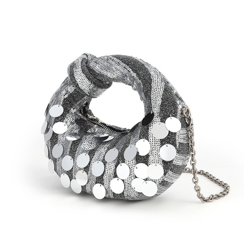 Sequin Dazzle All Night Clutch