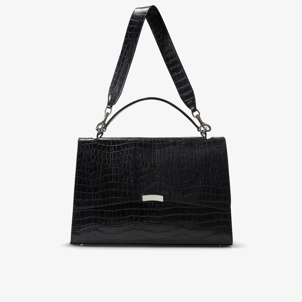 Black Croco Briefcase