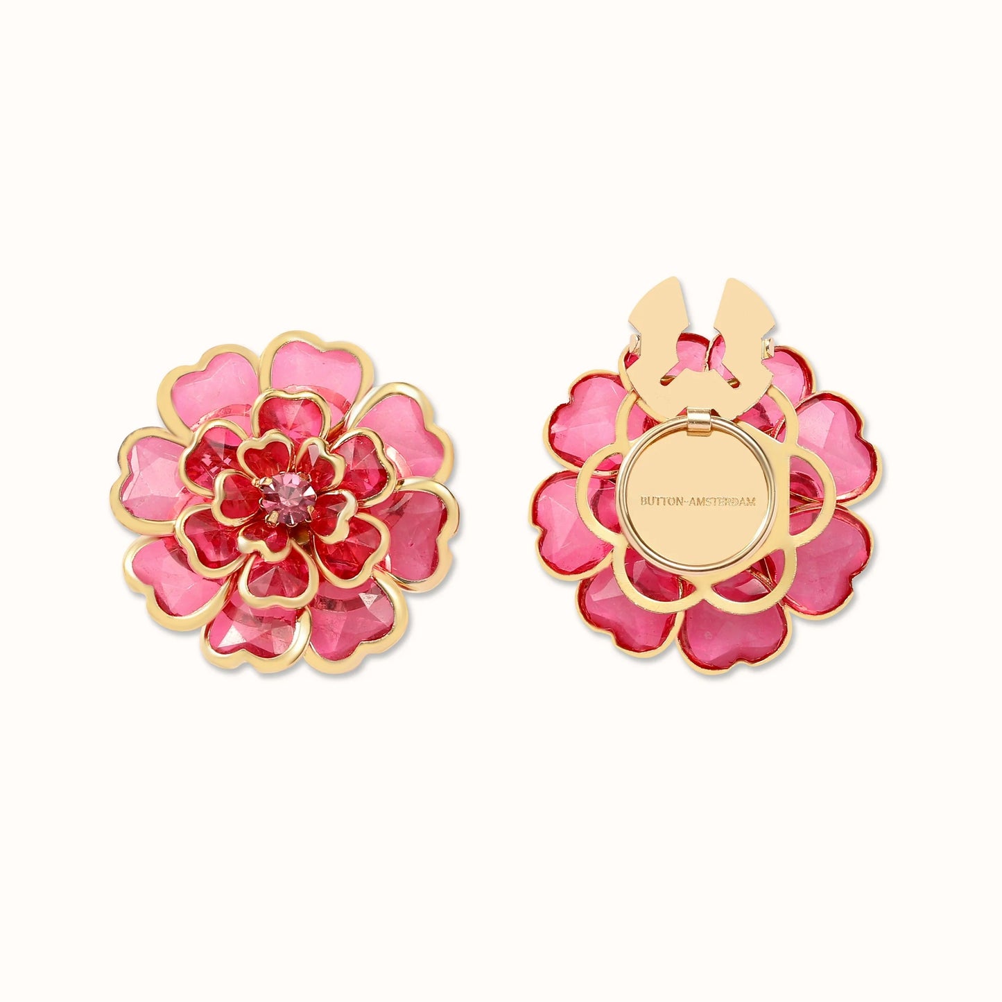 Flower Set Button