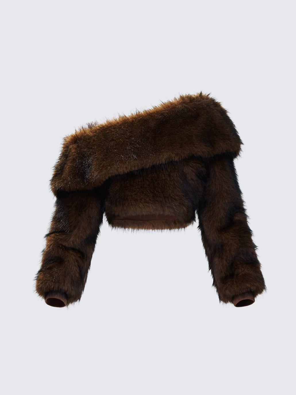 Plush Off-the-shoulder Top