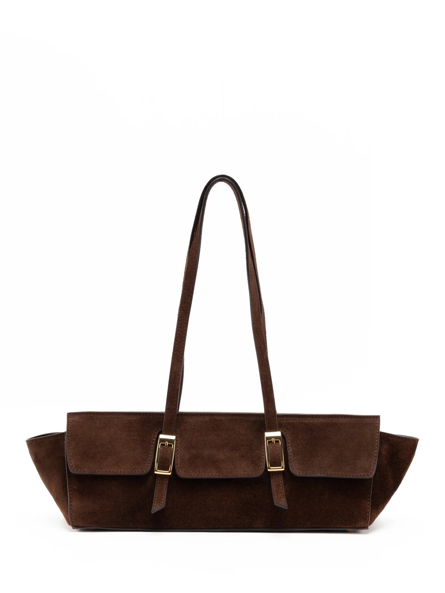 Suede & Leather Large Capacity Handbag Shoulder Bag
