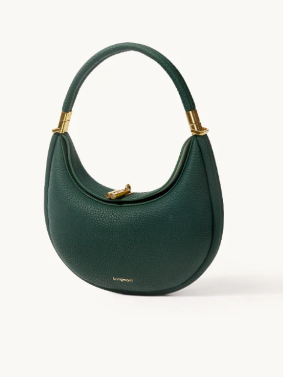 Solid Color Multiple Back Method Crescent Bag