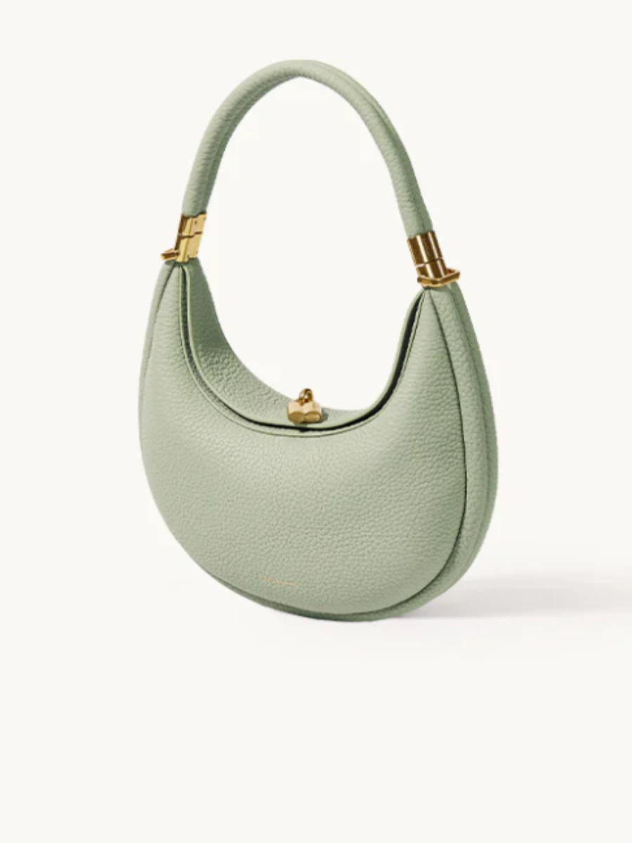 Solid Color Multiple Back Method Crescent Bag