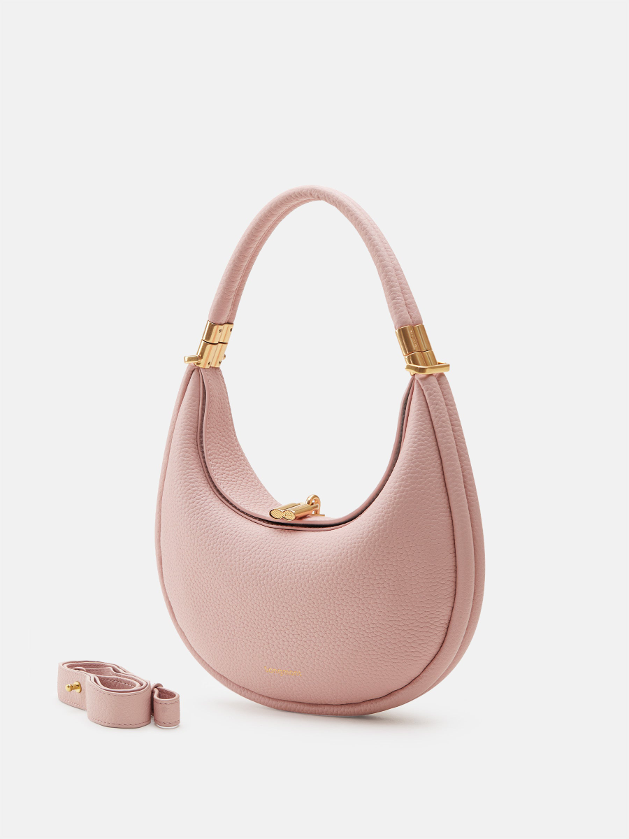 Solid Color Multiple Back Method Crescent Bag