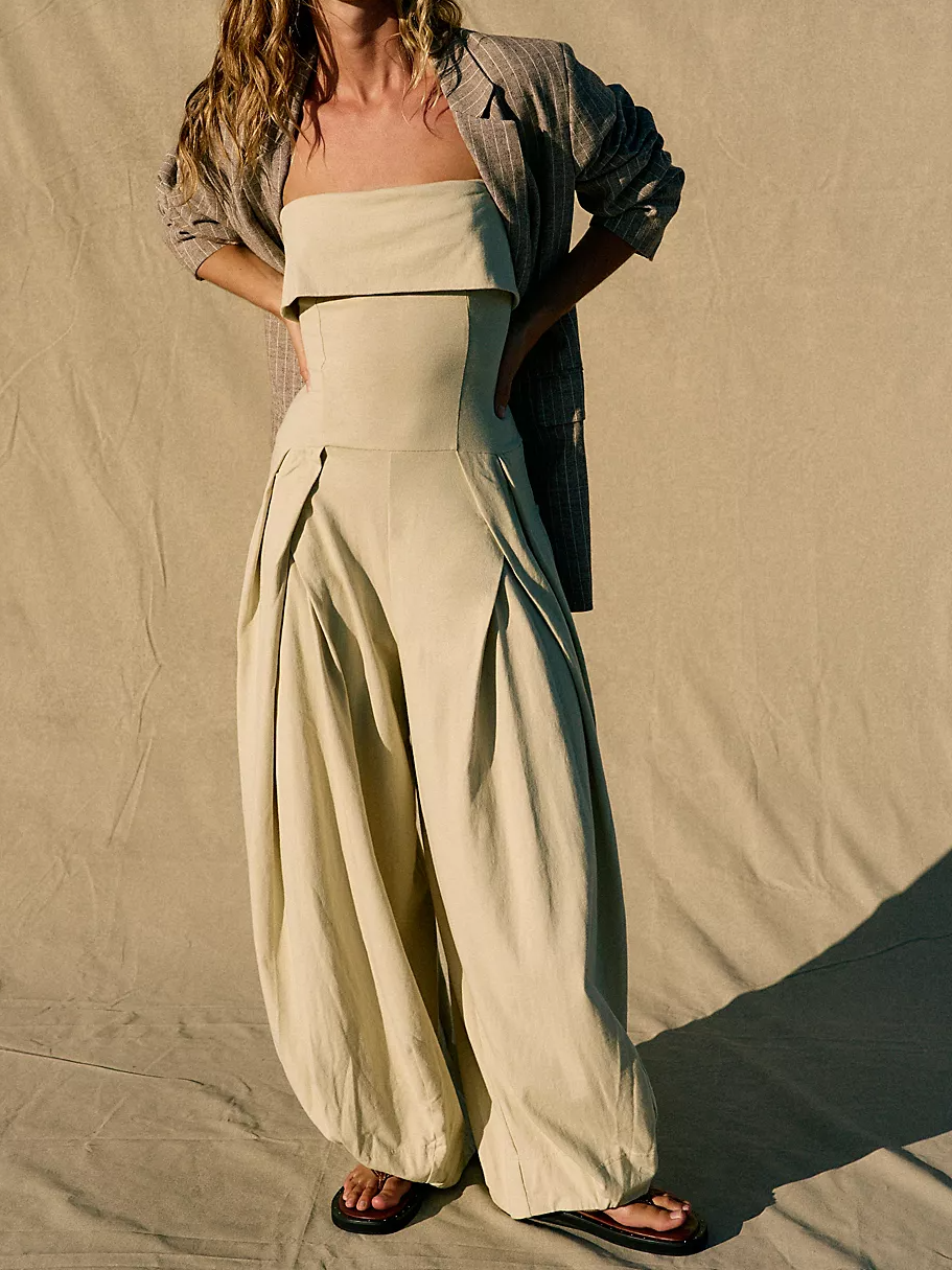 Pleating One-Piece