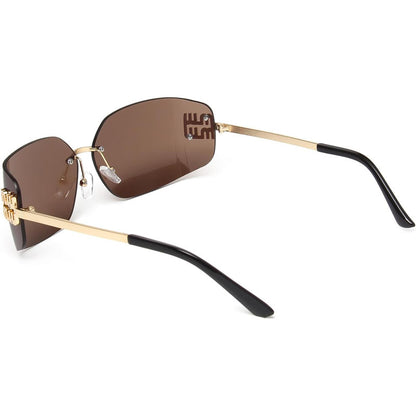 Fashion Wrap Around Frame Sunglasses
