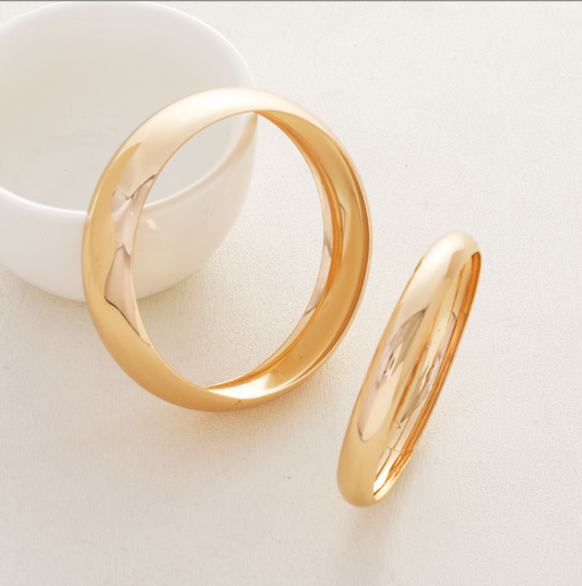 Metal Arc Ring Bracelet