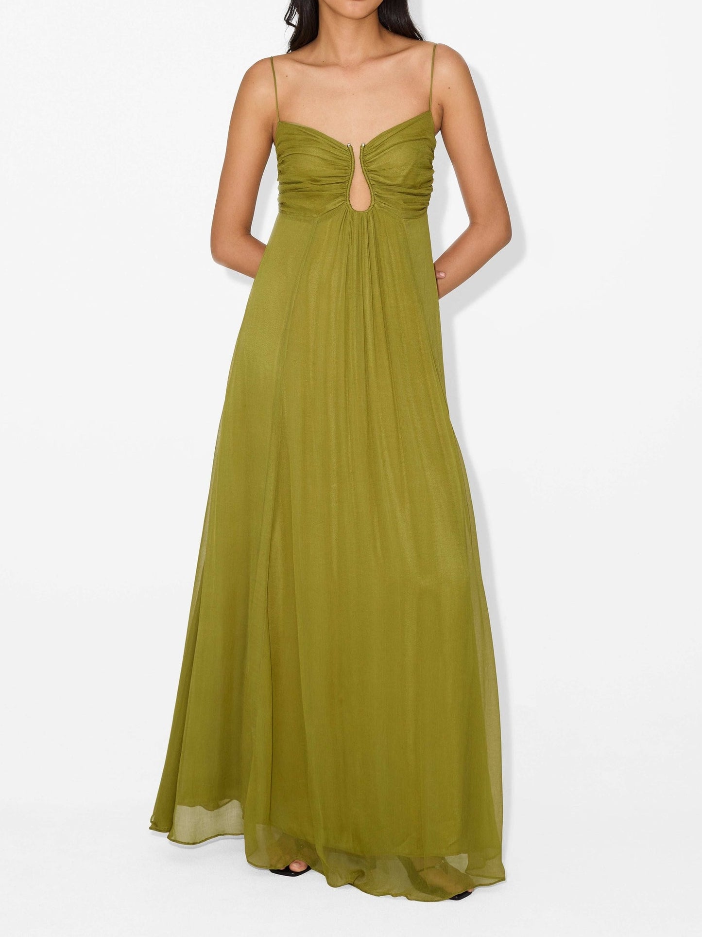 Women's Hollow Sling Holiday Dress