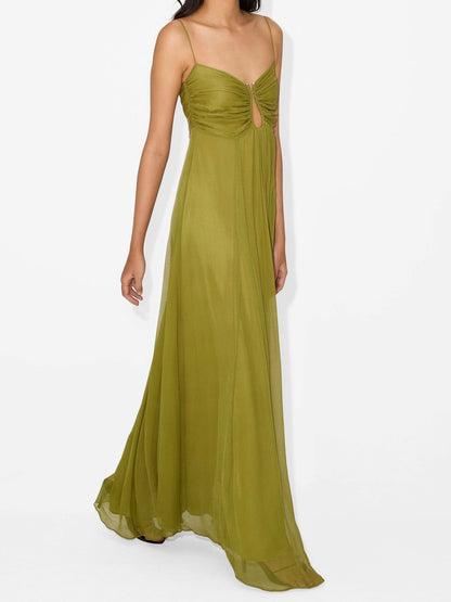 Women's Hollow Sling Holiday Dress