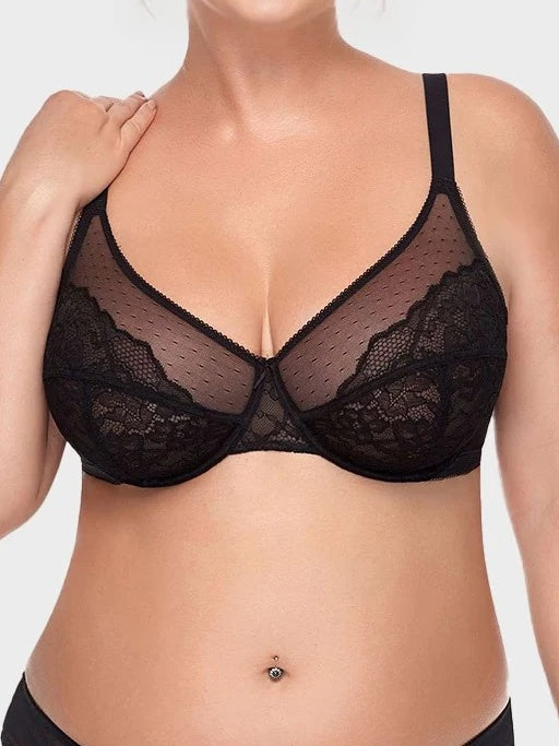 Full Coverage Lace Minimizer Bra