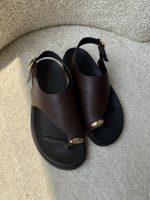 Asymmetric Toe Loop Sandal