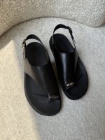 Asymmetric Toe Loop Sandal