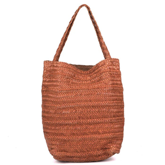 Hand-woven Leather Bag