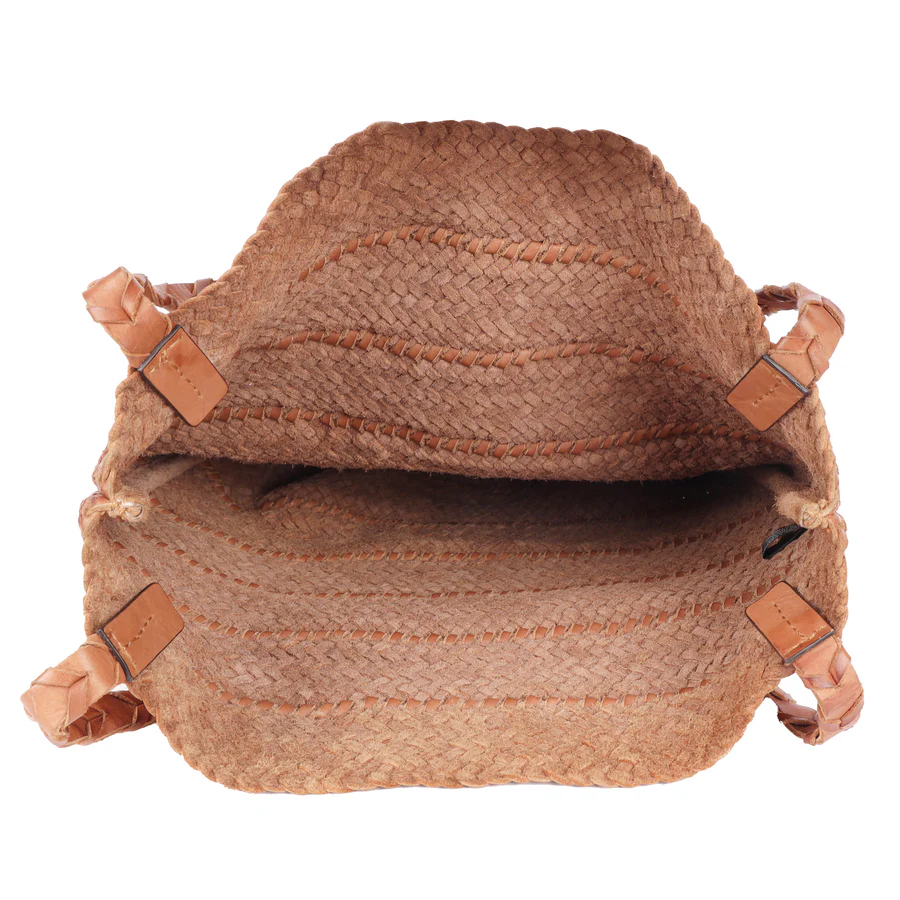 Hand-woven Leather Bag