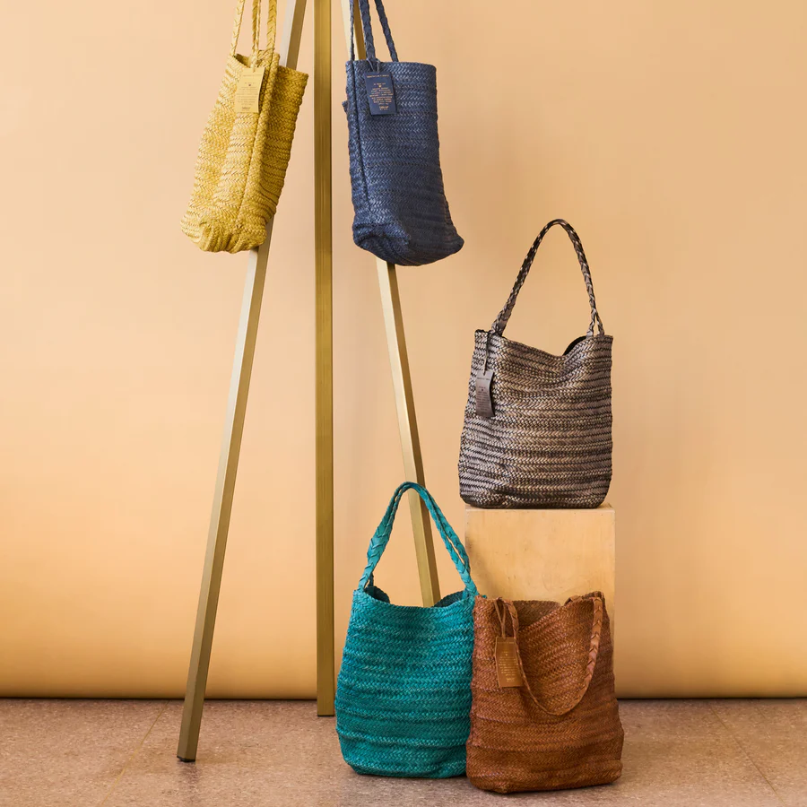 Hand-woven Leather Bag