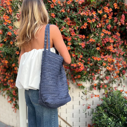 Hand-woven Leather Bag