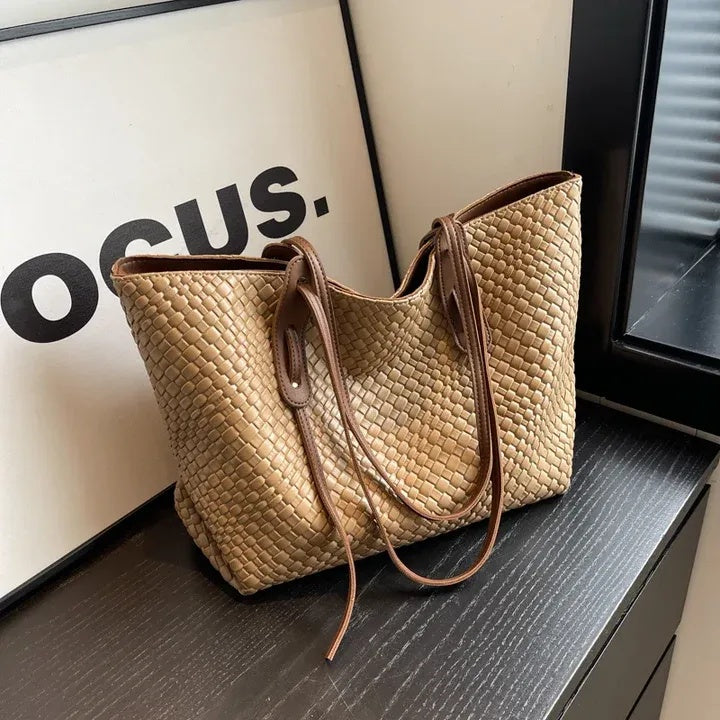 Woven Tote – Effortless Elegance, Every Day