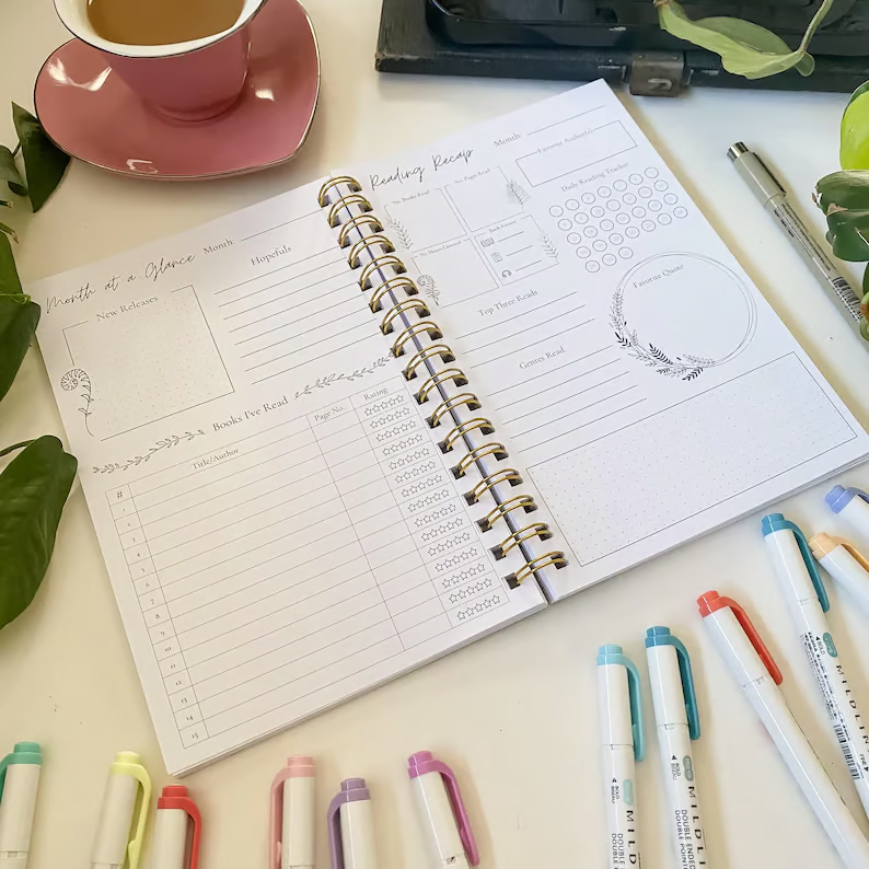 Reading Tracker Journal