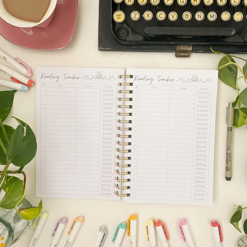 Reading Tracker Journal