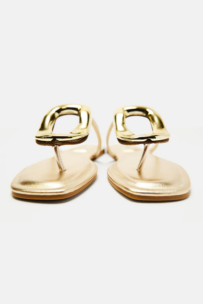 New Here Flat Sandals