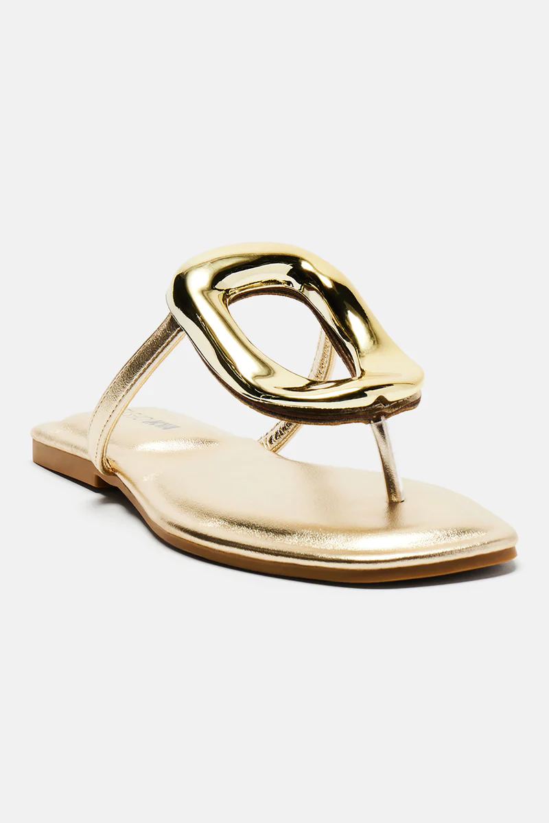 New Here Flat Sandals