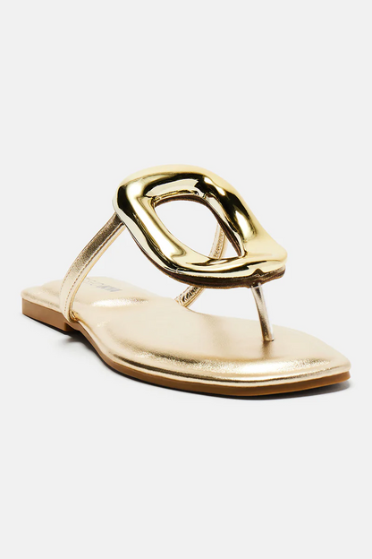 New Here Flat Sandals