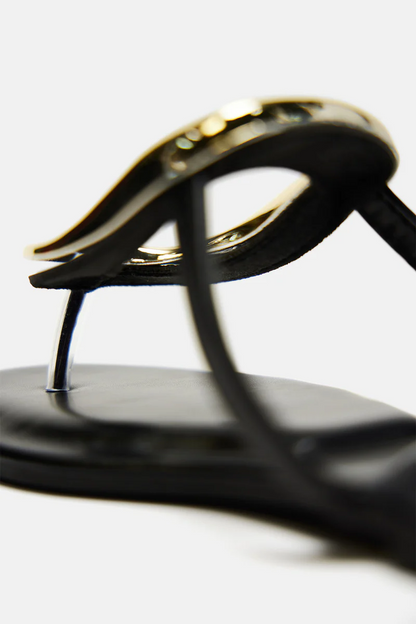 New Here Flat Sandals