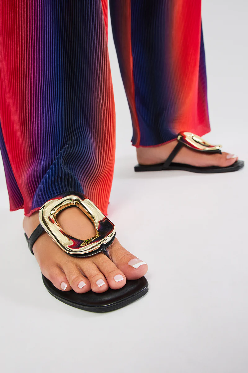 New Here Flat Sandals